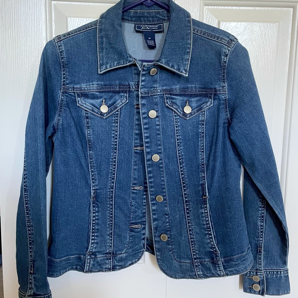 Charter Club Jean Jacket Petite